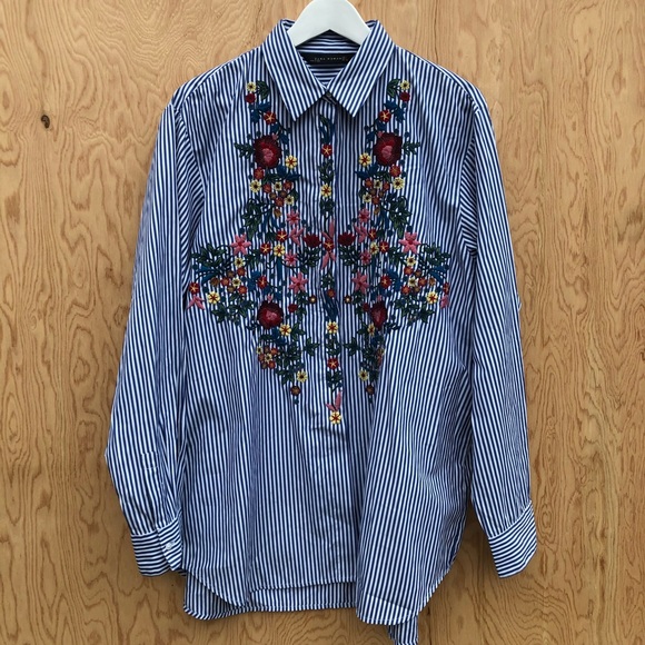 Zara floral blouse - Picture 2 of 5